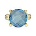 Pandantiv cu topaz, aur 14 kt, P S17C.4