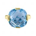 Inel aur 14 kt cu topaz I S04C.6