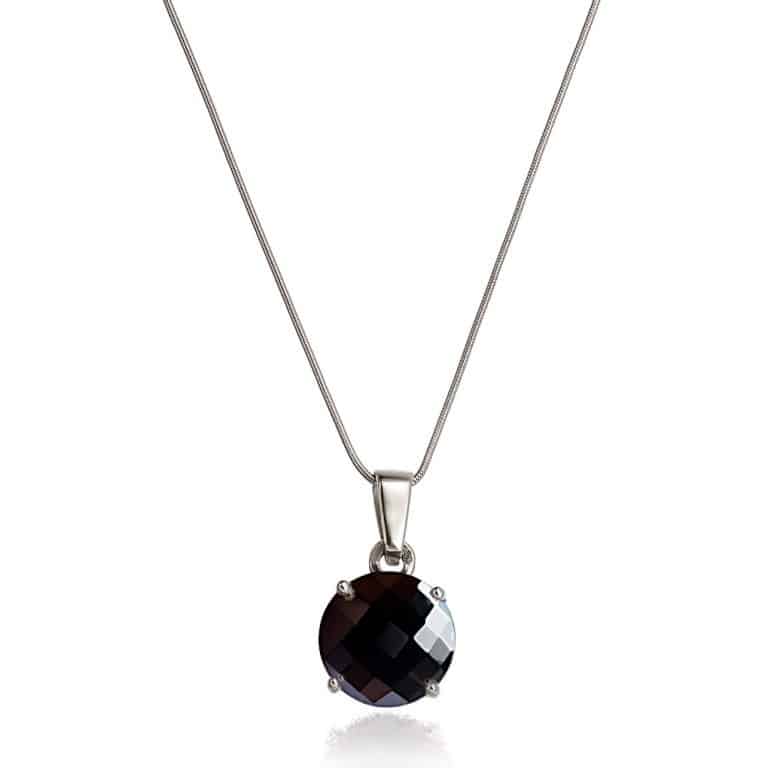 Pandantiv cu onix negru, aur 14 kt, P S05C.6