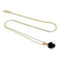 Pandantiv cu onix negru, aur 14 kt, P S05C.6
