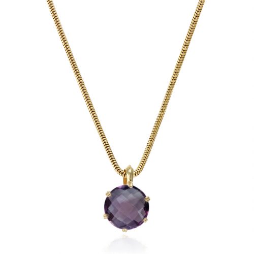 Pandantiv cu ametist, aur 14 kt, P S11C.4