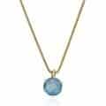 Pandantiv cu topaz, aur 14 kt,  P S11C.3