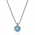 Pandantiv cu topaz, aur 14 kt,  P S11C.3
