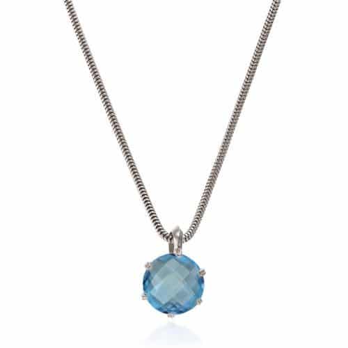 Pandantiv cu topaz, aur 14 kt,  P S11C.3