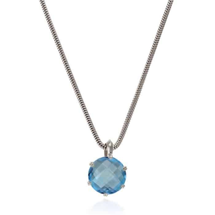 Pandantiv cu topaz, aur 14 kt,  P S11C.3