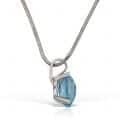 Pandantiv cu topaz, aur 14 kt, P S17C.4