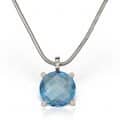 Pandantiv cu topaz, aur 14 kt, P S17C.4