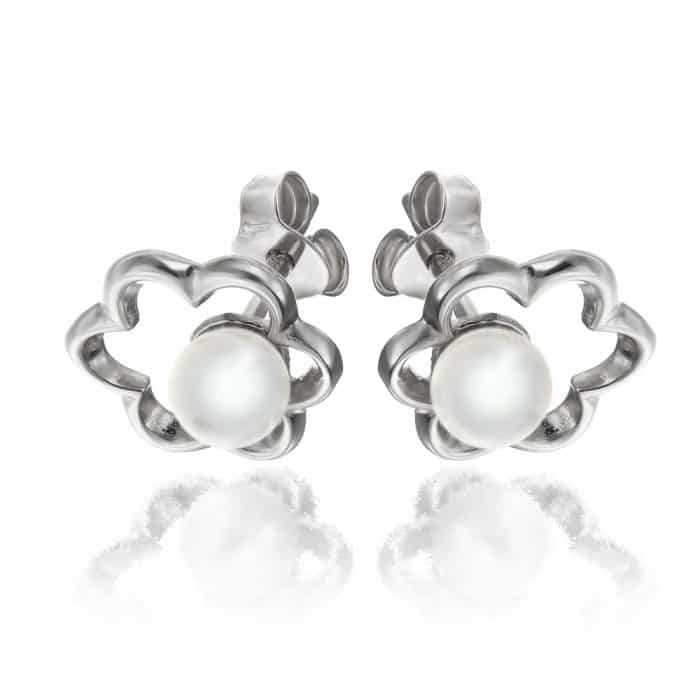 Cercei cu perle, aur 14 kt, C S18C