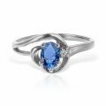 Inel aur 14 kt I 547S, zirconia diverse culori