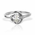 Inel aur 14 kt I 547S, zirconia diverse culori