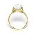 Inel aur 14 kt cu sidef I S13C.4