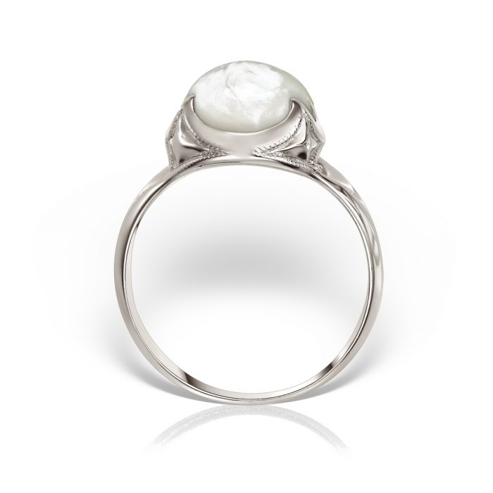 Inel aur 14 kt cu sidef I S13C.4