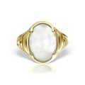 Inel aur 14 kt cu sidef I S13C.4