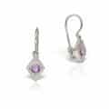Cercei aur copii, 14 kt, zirconii diverse culori, C 364S