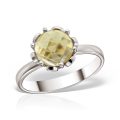 Inel aur 14 kt cu citrin I S21C.7