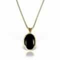 Pandantiv cu onix negru din aur 14 kt P S13C.3