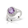 Inel aur 14 kt I 492S cu zirconia diverse culori