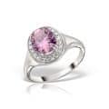 Inel aur 14 kt I 492S cu zirconia diverse culori