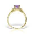 Inel aur 14 kt I 492S cu zirconia diverse culori
