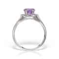 Inel aur 14 kt I 492S cu zirconia diverse culori