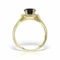Inel aur 14 kt I 492S cu zirconia diverse culori