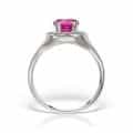 Inel aur 14 kt I 492S cu zirconia diverse culori