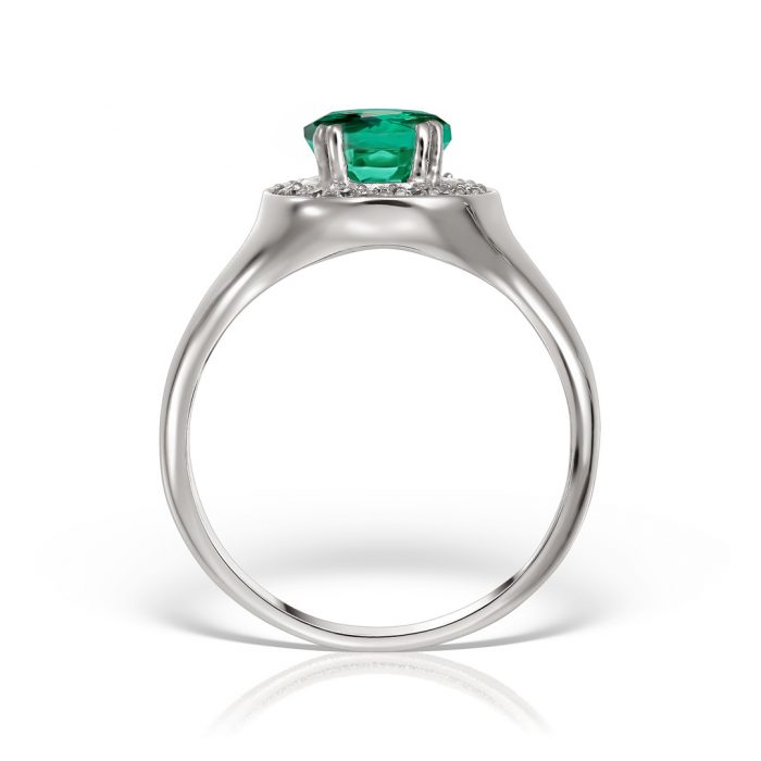 Inel aur 14 kt I 492S cu zirconia diverse culori