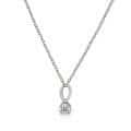 Pandantiv aur 14 kt cu zirconia P 154S