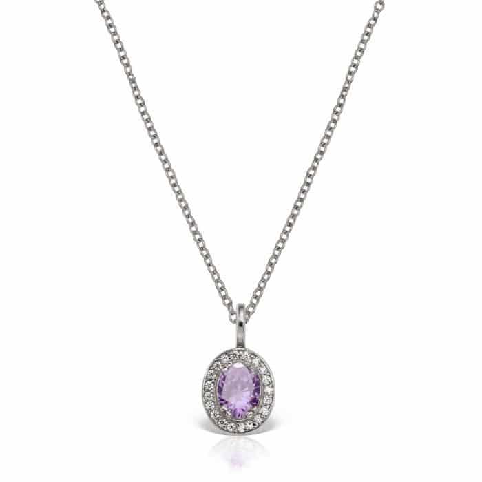 Pandantiv aur 14 kt cu zirconia diverse culori P 156S