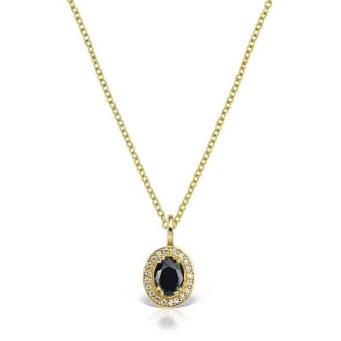 Pandantiv aur 14 kt cu zirconia diverse culori P 156S