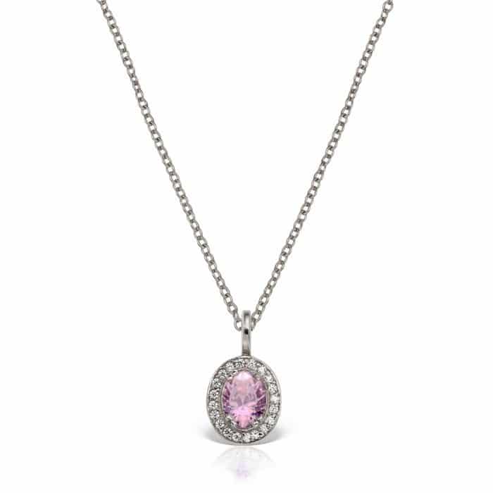Pandantiv aur 14 kt cu zirconia diverse culori P 156S