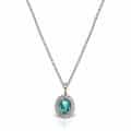 Pandantiv aur 14 kt cu zirconia diverse culori P 156S