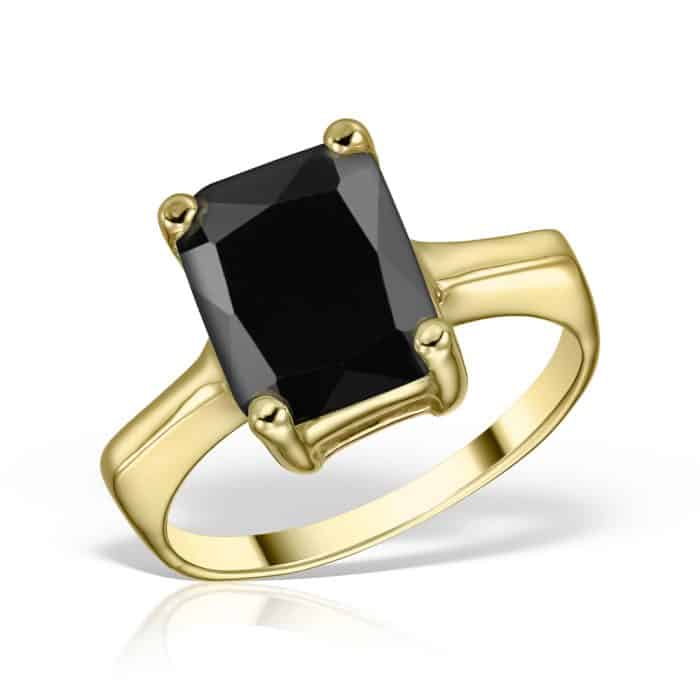 Inel logodnă din aur 14 kt I 283S, galben/alb, zirconia diverse culori