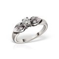Inel de logodnă din aur 14 kt cu zirconia diverse culori I 632S