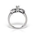 Inel de logodnă din aur 14 kt cu zirconia diverse culori I 632S