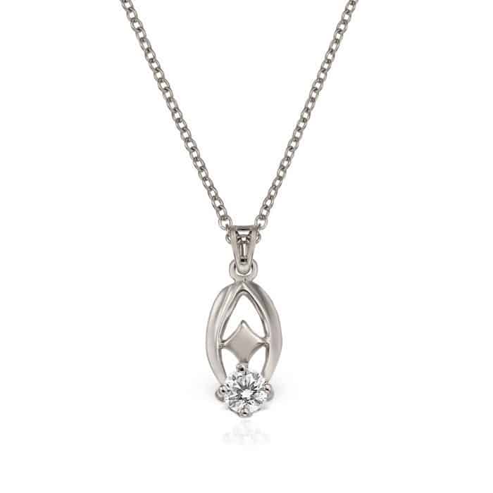 Pandantiv aur 14kt cu zirconia diverse culori P 147S