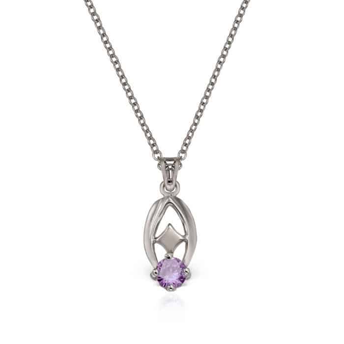 Pandantiv aur 14kt cu zirconia diverse culori P 149S