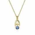 Pandantiv aur 14kt cu zirconia diverse culori P 149S