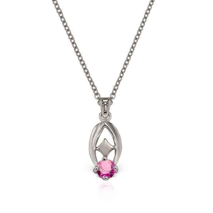 Pandantiv aur 14kt cu zirconia diverse culori P 149S