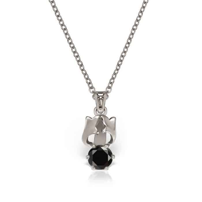 Pandantiv aur 14kt cu zirconia diverse culori P 149S